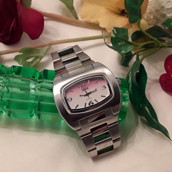 NEW FIGARO MILANO BRUSHED STAINLESS, QTZ. WATCH - Picture 3 of 8